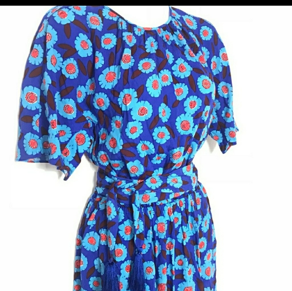 Kate Spade ROMPER BEAUTIFUL BLUE DAISY SMALL